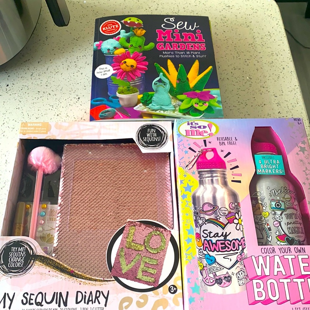 NEW craft sets activity set in box never opened